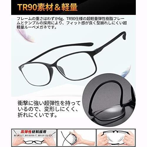  the very best * black 1.8 times * magnifier glasses magnifier magnifying glass [1.8 times blue light cut 7 point set ] glasses .... mirror glasses glasses type magnifying glass 