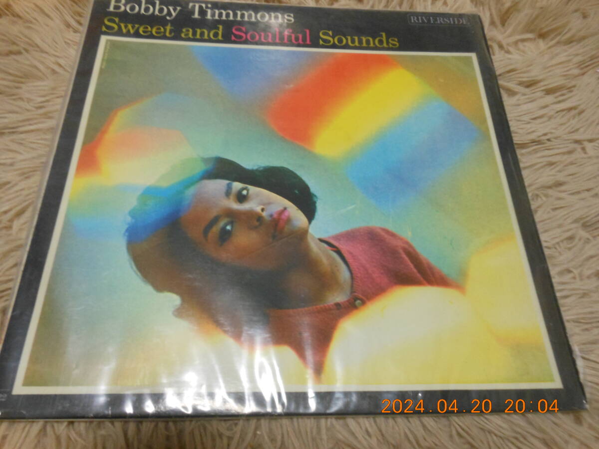 【蘭 MONO】BOBBY TIMMONS TRIO/SWEET&SOULFUL SOUNDS RIV.RLP422 COAT/青リール/DG 貴重蘭プレス INTERDISC 高音質盤の画像1