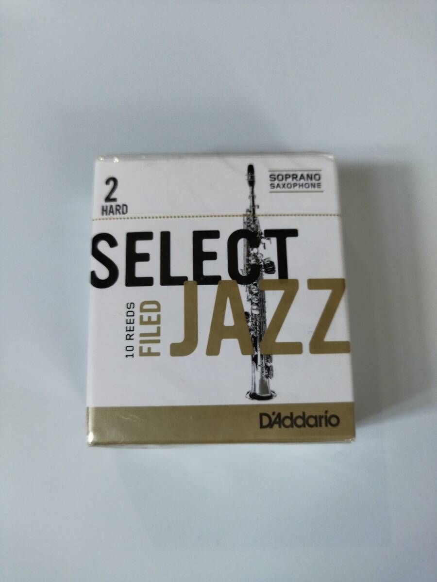 新品未開封 リード ソプラノサックス ダダリオ D'addario ジャズセレクト 2Hard_画像1