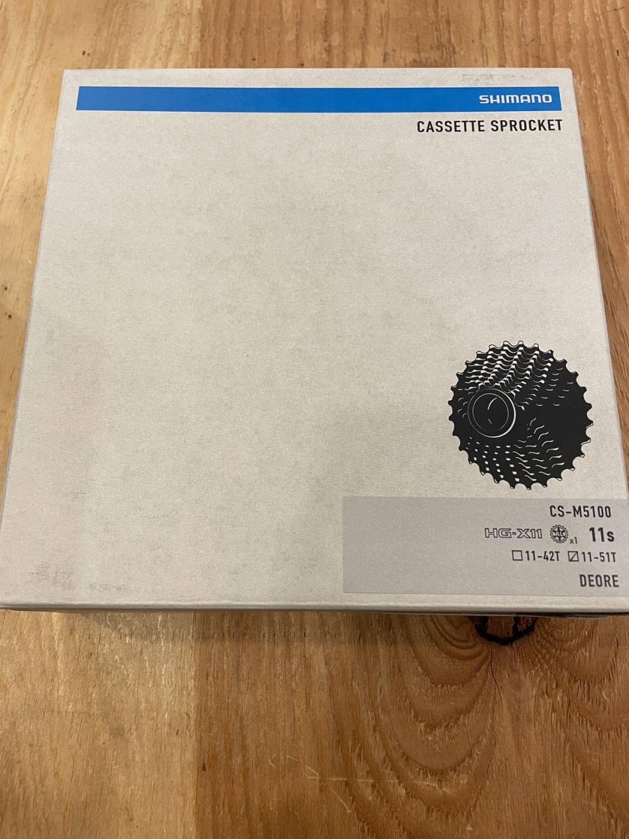 shimano スプロケット CS-M5100 11速 11-51T DEORE