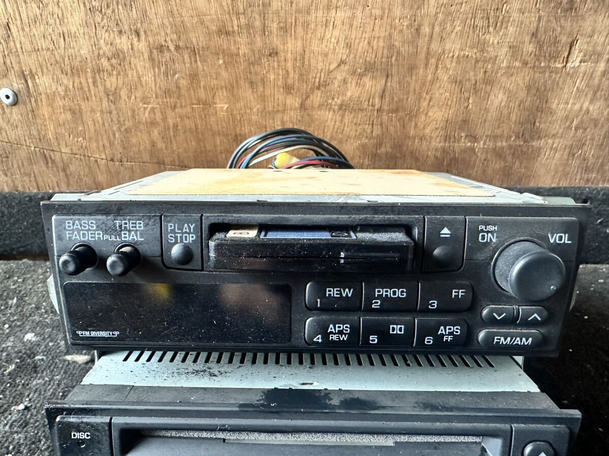  Nissan original CD cassette audio deck PP-9552? PP-2072? R32 Skyline Z32 Fairlady Z S13 Silvia RPS13 180SX etc. 