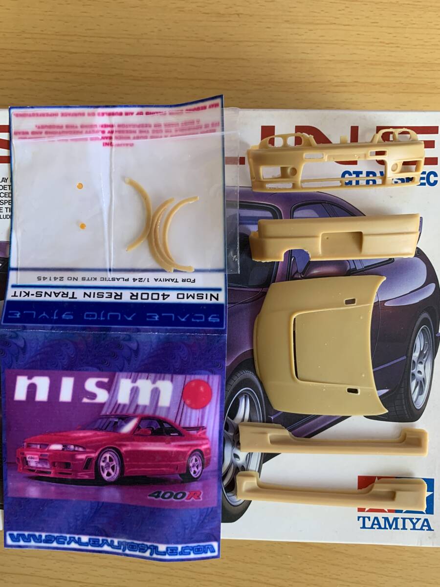タミヤ 1/24 スカイライン R33 GT-R ＋ レジン製トランスキット ( ニスモ 400R )の画像5