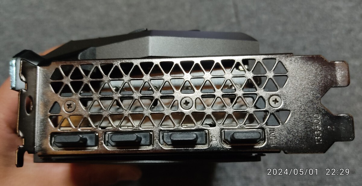 訳アリ ZOTAC GeForce RTX 3080Ti AMP HOLO 12GB　ビデオカード　グラフィックボード_画像4