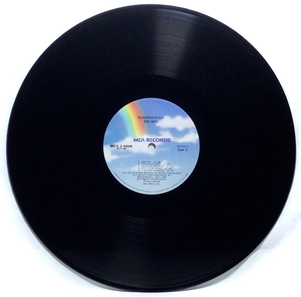 【米2LP】 THE WHO ザ・フー QUADROPHENIA 四重人格 / 1982 US盤 2枚組 LPレコード 見開きジャケット MCA2-6895 MCA2-10004 試聴済_画像7