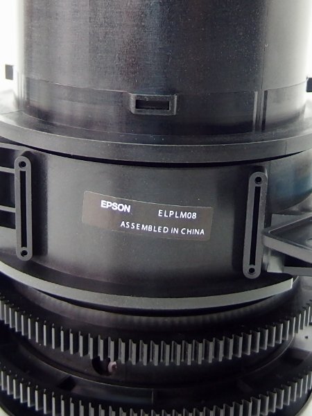 ■β【現状品】EPSON/エプソン プロジェクター用 中焦点レンズ ELPLM08 EB-G7000シリーズ 動作未確認 【0501-05】の画像7