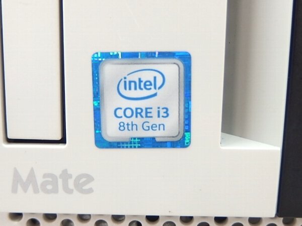 ■※f 【在宅ワークにオススメ！】 NEC デスクトップPC Mate ML-4 Corei3-8100/メモリ4GB/HDD500GB/DVDマルチ/Win11 動作確認_画像4