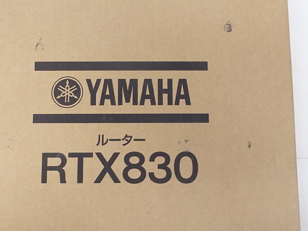 ＃【未使用に近い】YAMAHA/ヤマハ ギガアクセスVPNルーター RTX830 初期化済み 最新FW 15.02.30 No.2の画像6