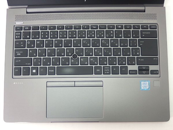 ■※ 【セール実施中!】 HP ZBOOK 14u G5 Corei7-8550U/SSD512GB/Win10/Radeon Pro WX 3100 動作確認 バッテリー膨張_画像4