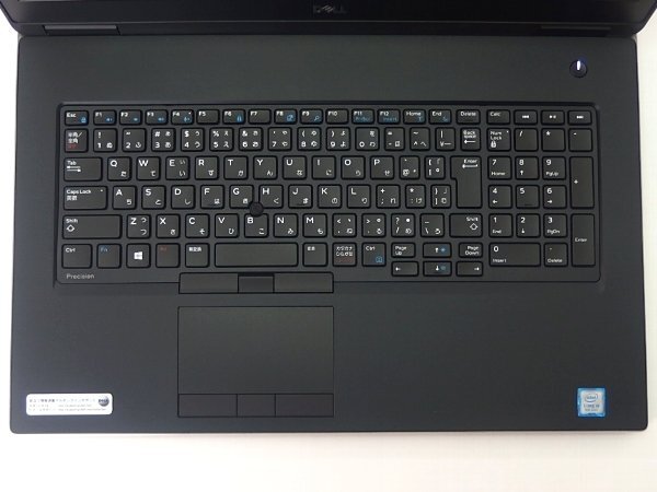 ■※ 【セール価格にて販売中!】 DELL/デル PC Precision 7730 Corei9-8950HK/メモリ32GB/SSD512GB/無線LAN/Bluetooth/Win11 動作確認_画像5