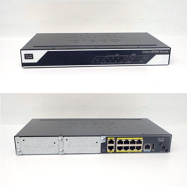 ＃Cisco/シスコ C841M-8X-JAIS/K9 Cisco800Mシリーズルータ 初期化済_画像2