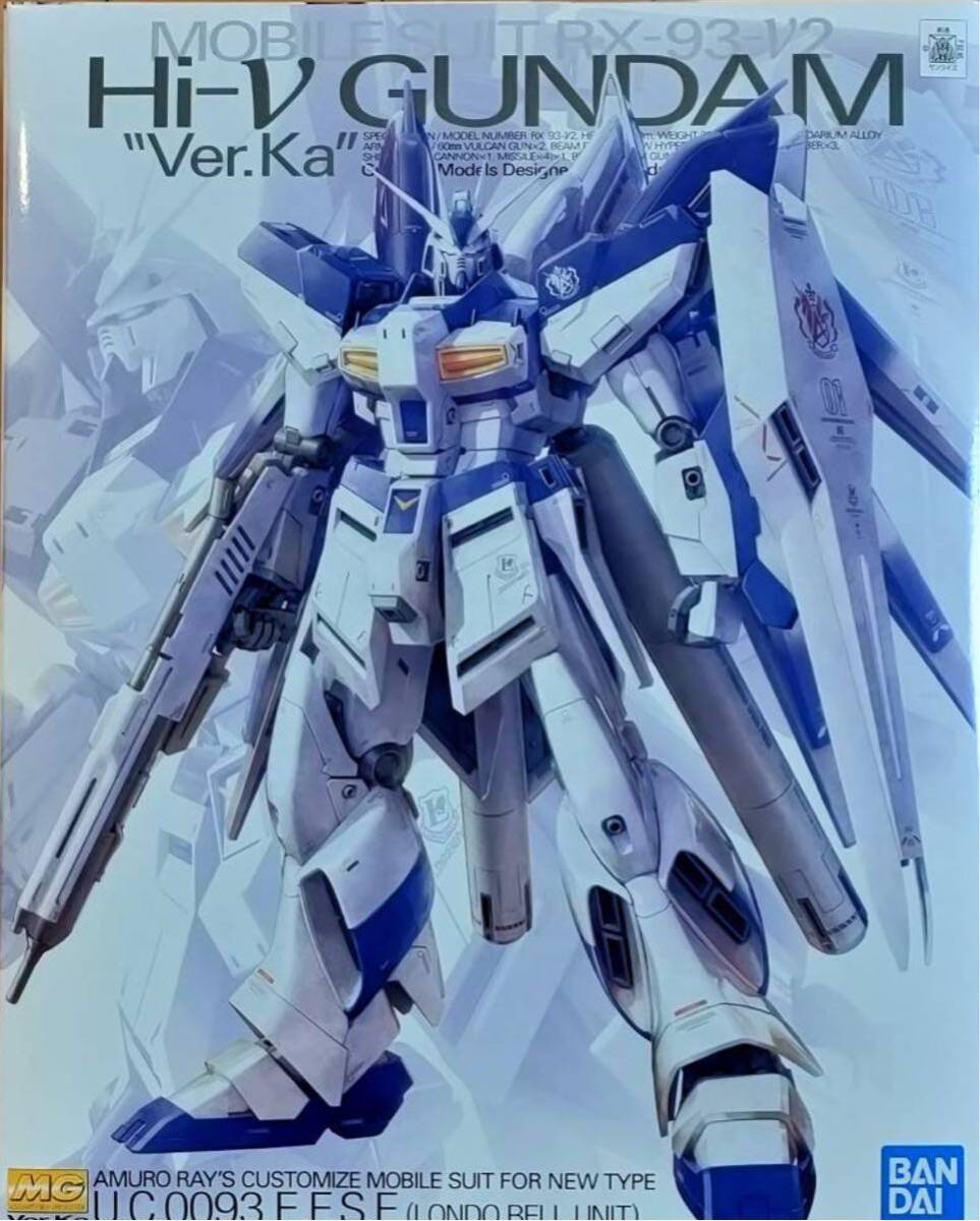 1円スタート 未開封品新品　MG 機動戦士ガンダム逆襲のシャア ベルト-チカ・チルドレン Hi-νガンダム Ver.Ka _画像1