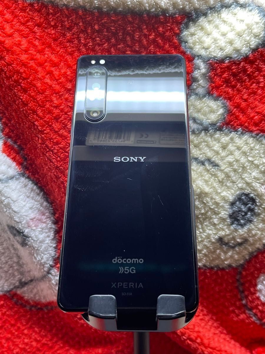 Xperia 1 II SO-51A 6.5インチ メモリー8GB ストレージ128GB black ドコモ