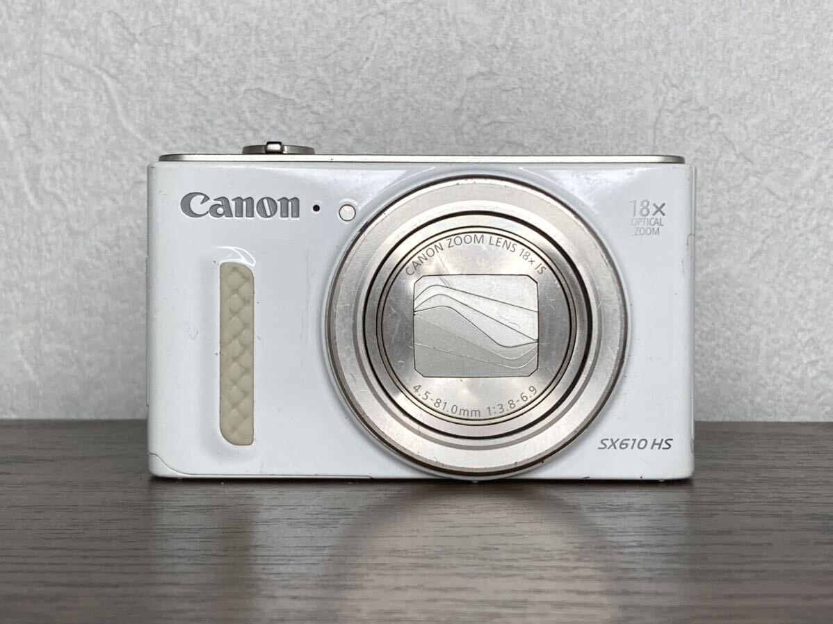 Y362 キャノン Canon PowerShot SX610 HS Wi-Fi パワーショット コンパクトデジタルカメラ コンデジ digital still cameraの画像1