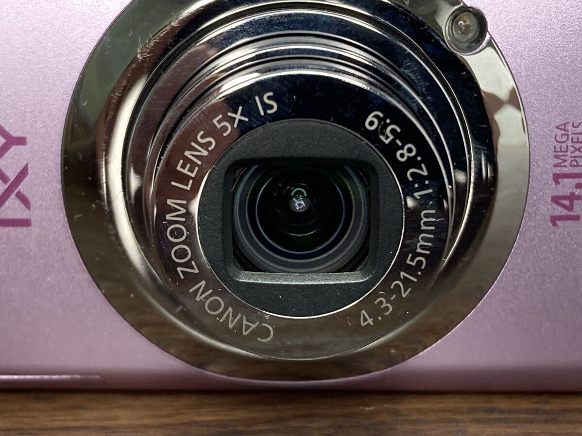Y364 キャノン Canon IXY 10S PINK コンパクトデジタルカメラ コンデジ digital still cameraの画像3