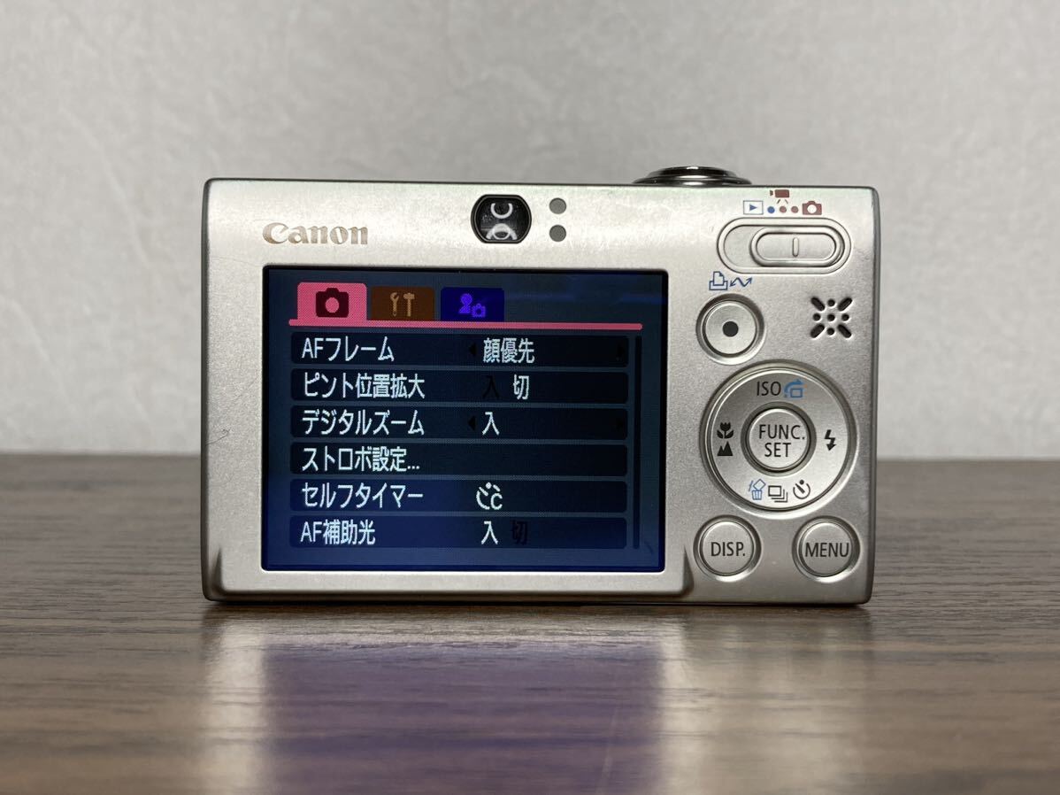 Y376【元箱付き】 キャノン Canon IXY DIGITAL 25 IS コンパクトデジタルカメラ コンデジ digital still camera_画像5