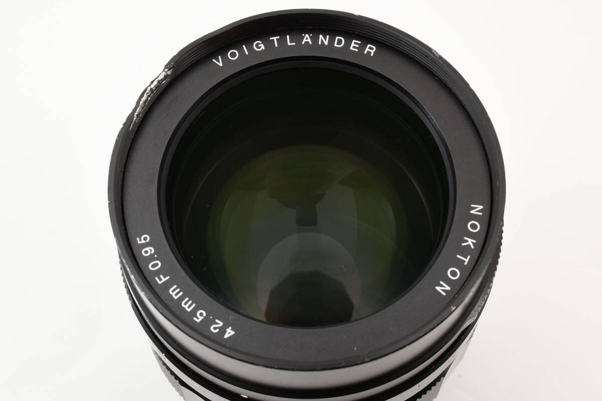 Voigtlander Nokton 42.5mm F/0.95 Lens for M4/3 Micro Four Thirds フォクトレンダー　マイクロフォーサーズ　レンズ　2127628_画像10