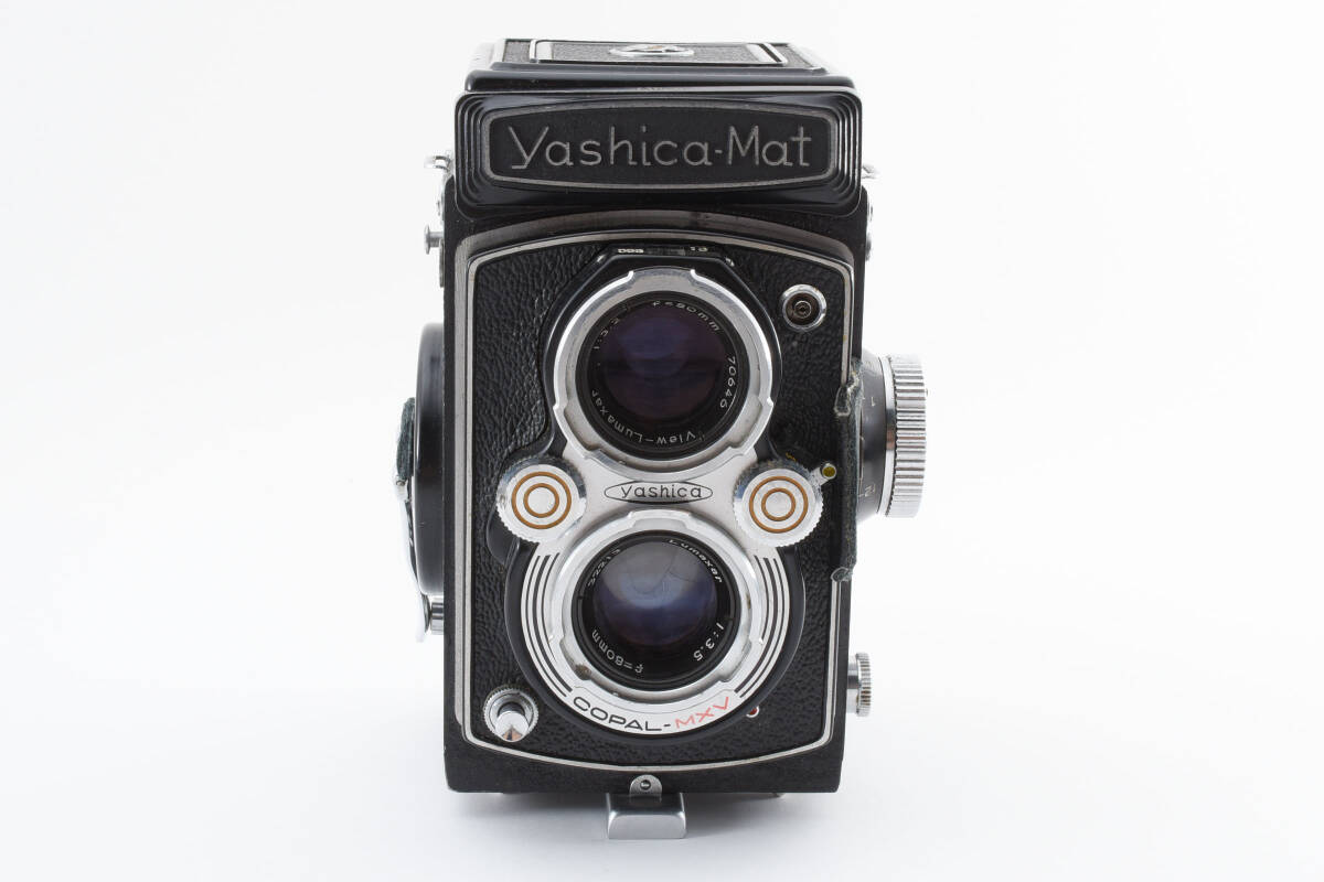 yashica-Mat COPAL-MXV 1:3.2 f=80mm 1:3.5 フィルムカメラ 28688 2132673 ヤシカ YASHICA 二眼レフ カメラ _画像3