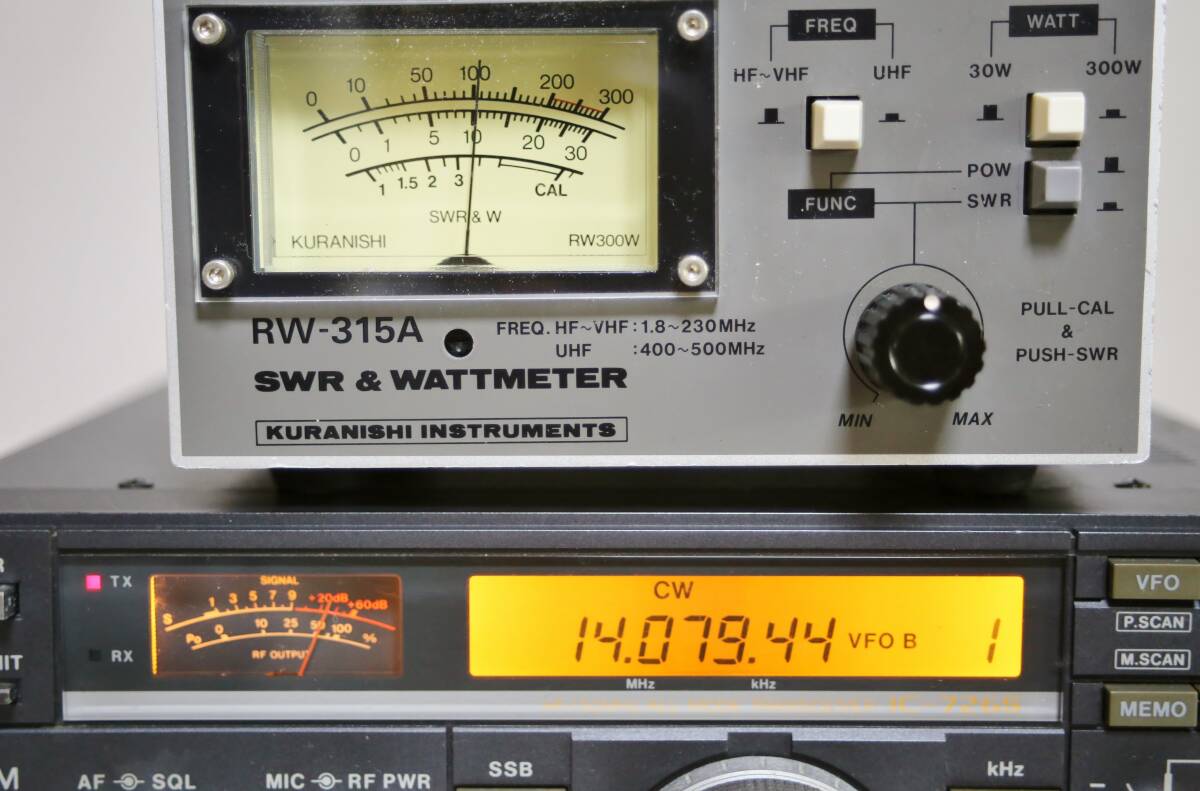 アイコム IC-726S HF/50MHz オールモード ゼネカバ送信改 無線機 4級免許OKの画像4