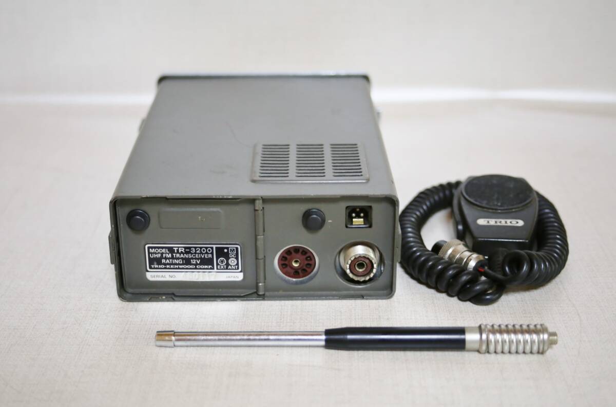 TRIO トリオ TR-3200 430MHz ハンディ ポータブル無線機の画像4
