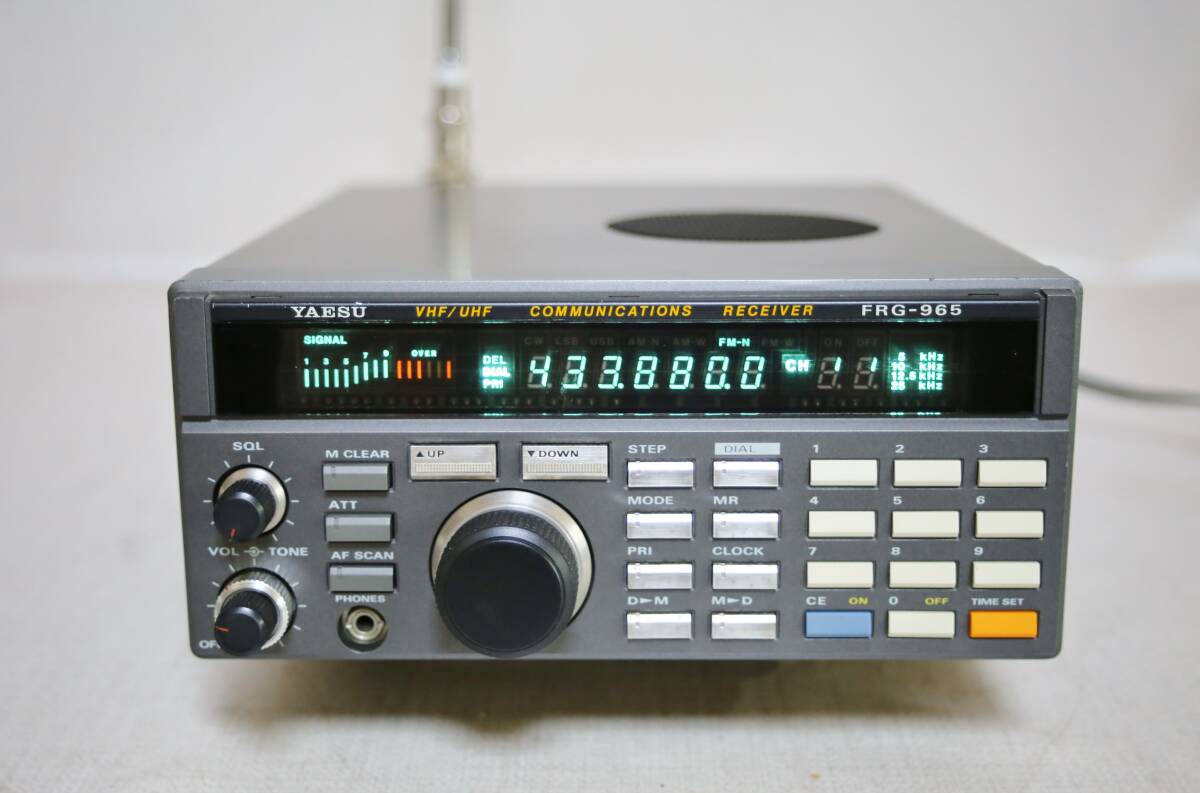 YAESU Yaesu FRG-965 широкий obi район приемник 60~905MHz