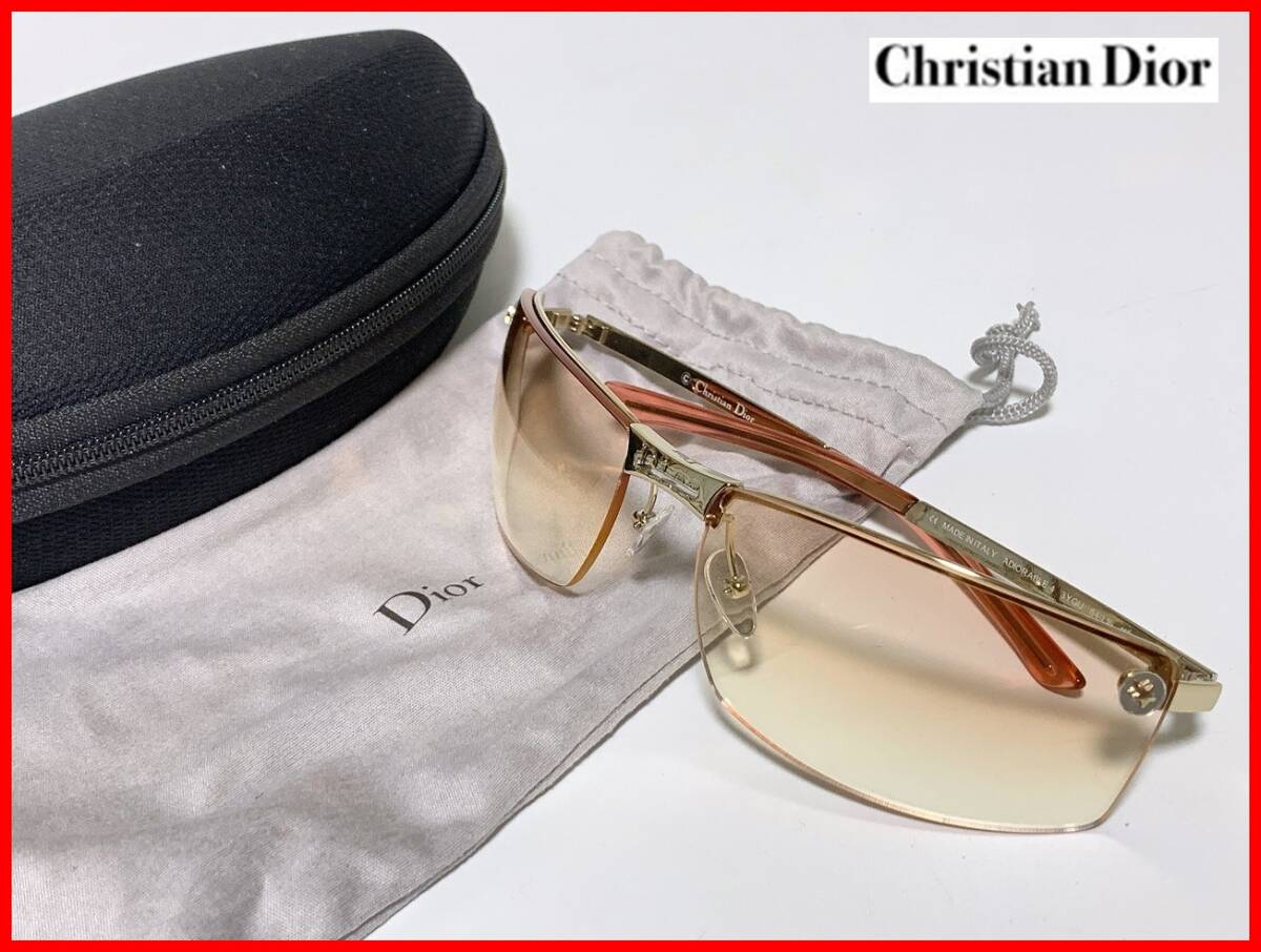 prompt decision Christian Dior Christian Dior sunglasses case attaching lady's men's K3