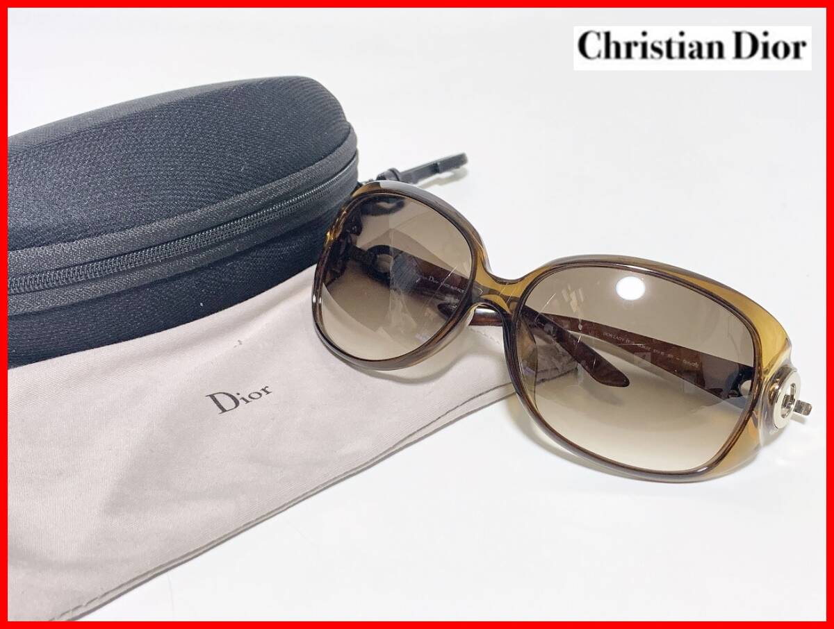  быстрое решение Christian Dior Christian Dior солнцезащитные очки с футляром женский мужской D14