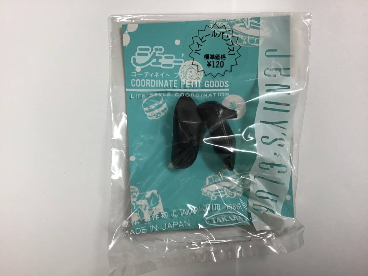  that time thing old Takara Jenny ko-tineito small goods high heel pumps 1 unused goods 2 piece set 1986 made in Japan TAKARA Jenny\'s CLUB