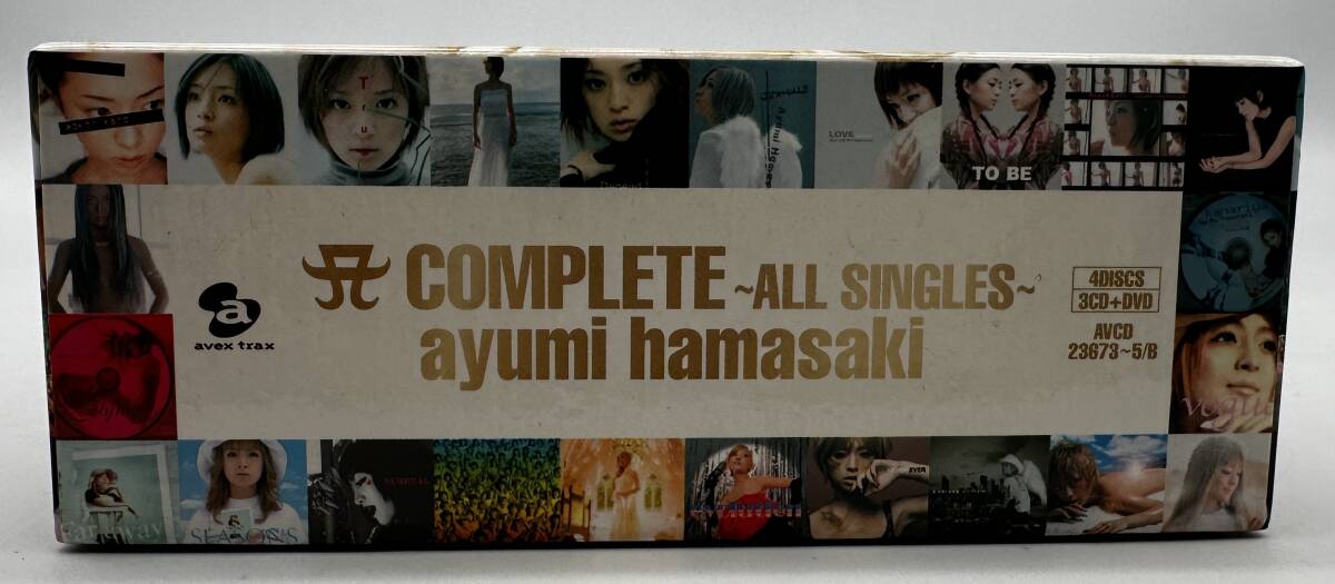 y1697E 浜崎あゆみ COMPLETE~ALLSINGLES~ DVD付 ayumi hamasaki コンプリートアルバム CD 動作未確認_画像9