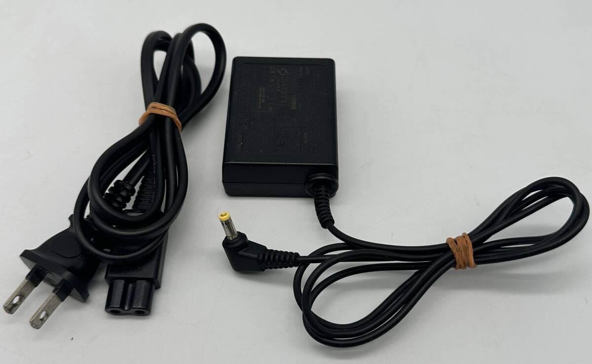 y1454TT ジャンク ゲーム機 ソニー SONY PSP本体 PSP-3000 バッテリー膨張有り ACアダプター 電源コード付き ピアノブラック 動作未確認の画像10