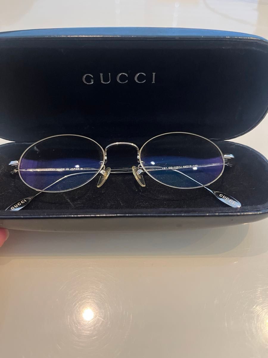 グッチ メガネ フレーム ケース　レディース　GUCCI 度入り　画像追加しました