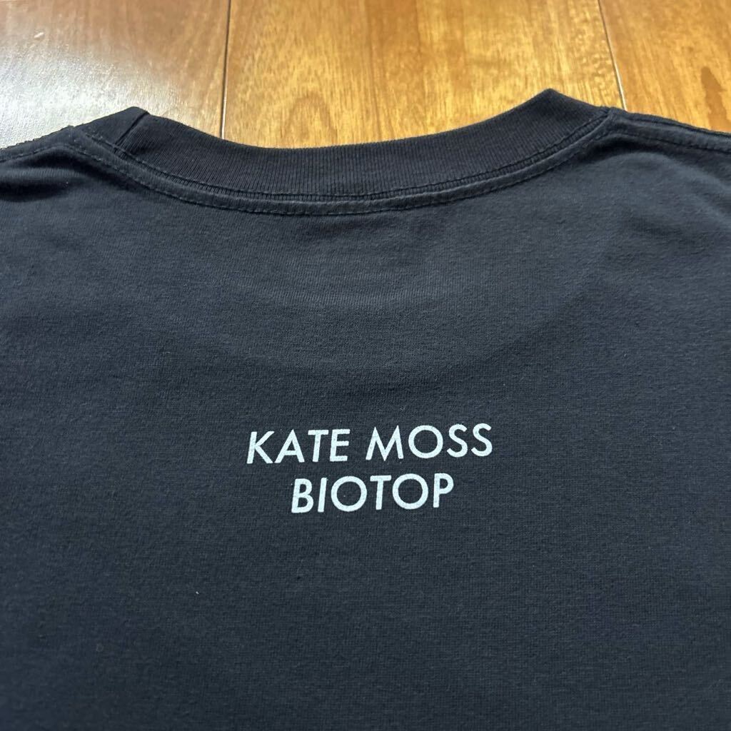 【美品】BIOTOP Kate Moss Tシャツ Lサイズ 川口春奈 着用色違い（ビオトープ ケイトモス ケイト・モス モデル bruce weber David Sims_画像5