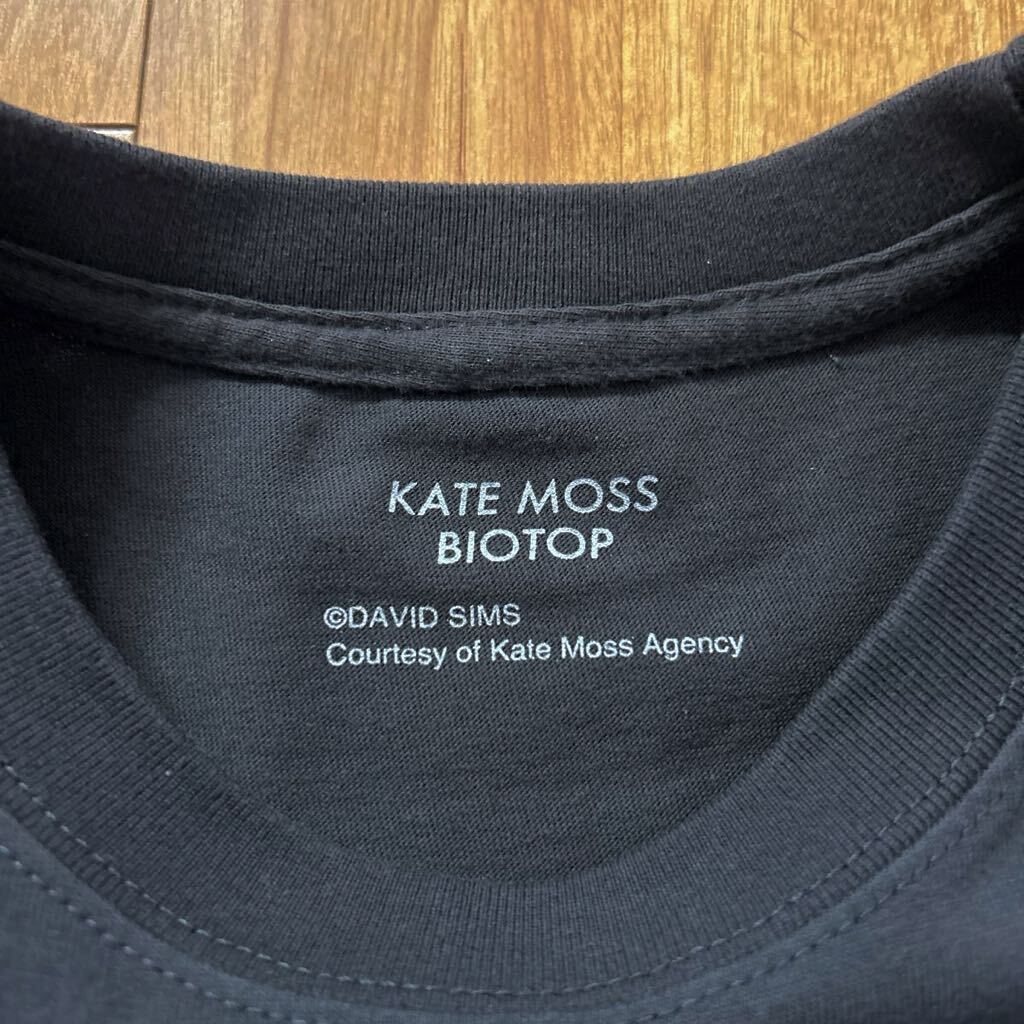 【美品】BIOTOP Kate Moss Tシャツ Lサイズ 川口春奈 着用色違い（ビオトープ ケイトモス ケイト・モス モデル bruce weber David Sims_画像4