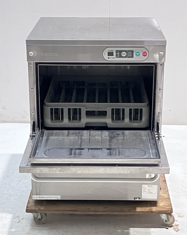 ta Nico - посудомоечная машина * нижний счетчик модель TDWC-405UE3 б/у 1 месяцев гарантия 2017 год производства трехфазный 200V ширина 600x глубина 600 кухня [ Mugen . Tokyo Machida магазин ]