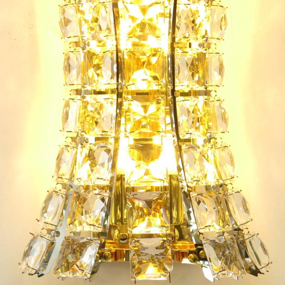【LED付き！】 新品 粋なデザイン LED 6灯 スワロフスキー風 クリスタル ブラケットライト 壁掛け照明 ブラケット照明 壁照明 調光対応_画像6