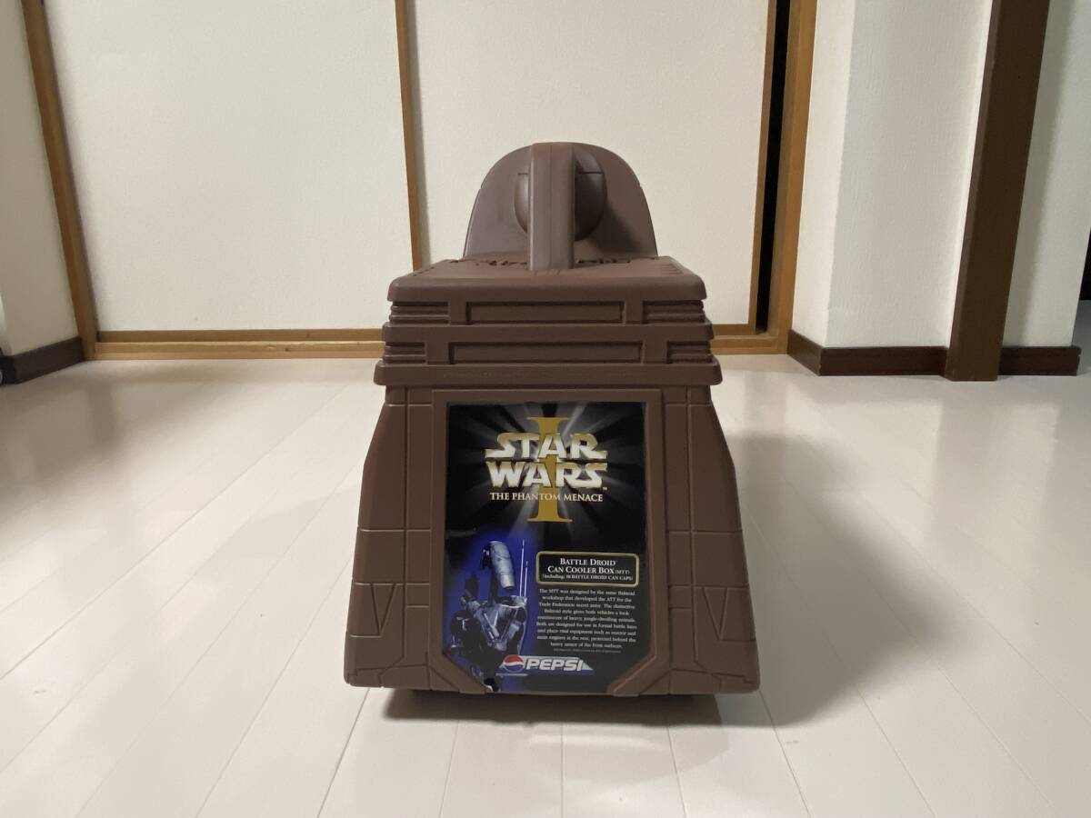 スターウォーズ ペプシ 缶クーラーボックス バトルドロイド STAR WARS PEPSI Battle Droid 非売品 10000個限定 入手困難 コレクション レア_画像3