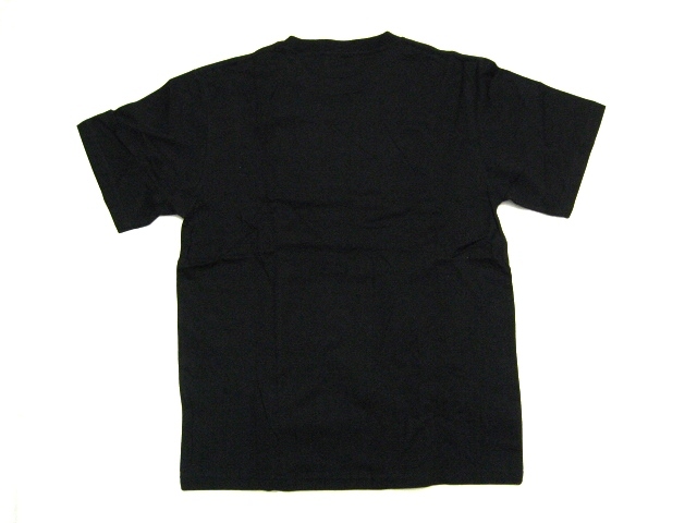 #wt24 未着用品 EVISU エビス M位 デッドストック品 黒 38 ブラック 白タグ 半袖 Tシャツ エヴィスの画像3