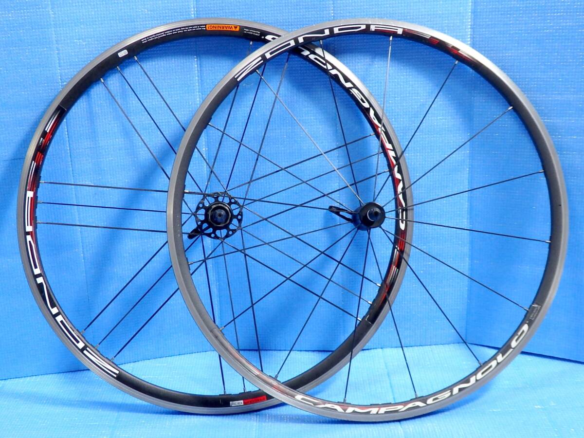 QR/カンパ11s● CAMPAGNOLO カンパニョーロ ZONDA MEGA G3 ゾンダ