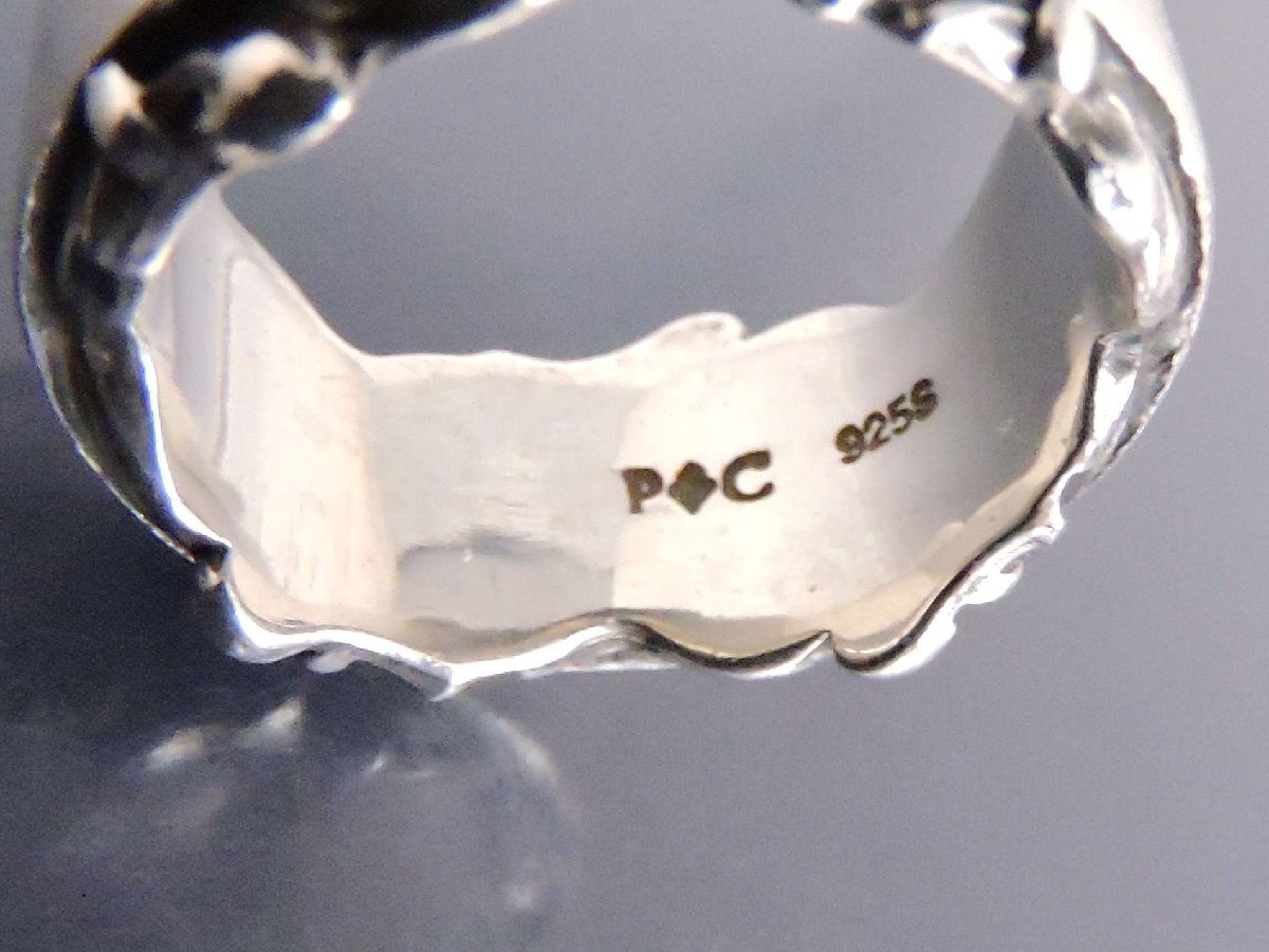  стандартный товар PATRICK COX Patrick Cox серебряный 925 кольцо кольцо Lilly . глава tsuta дизайн 13 номер 