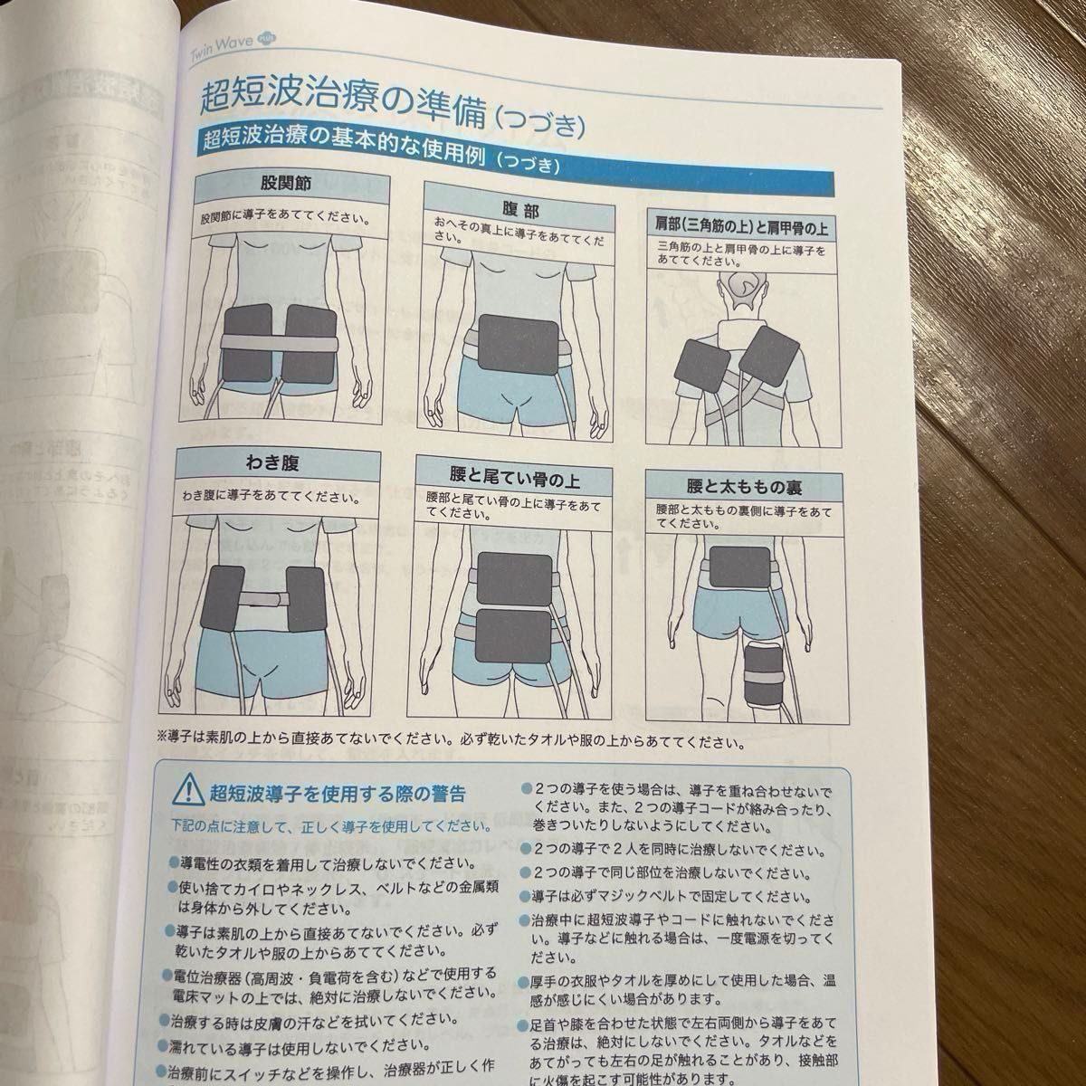 低周波・超短波組合せ家庭用医療機器ツインウェーブプラス・ジャンク品