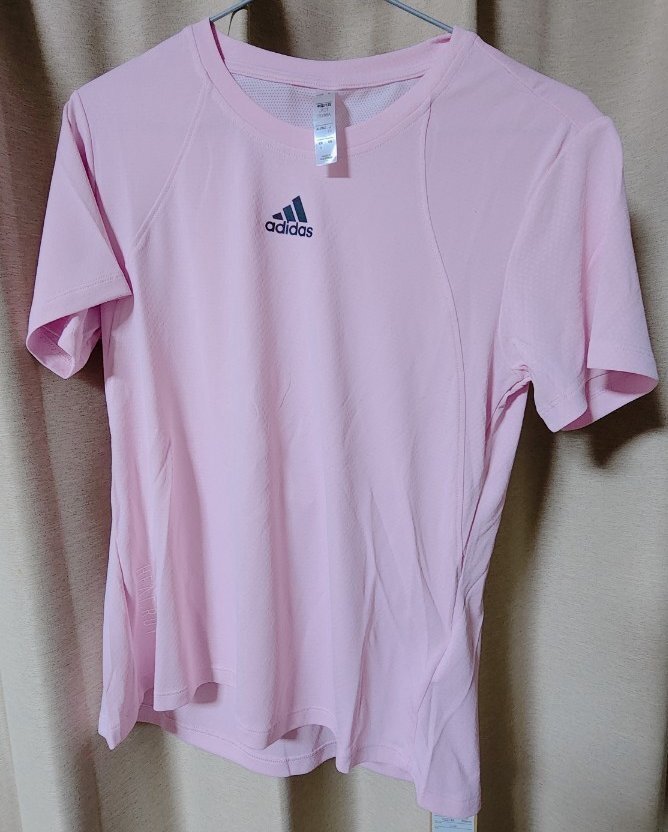 ☆adidas☆アディダス☆HEAT. RDY フォーカス☆レディース☆半袖Tシャツ☆新品タグ付き☆サイズOT☆の画像1