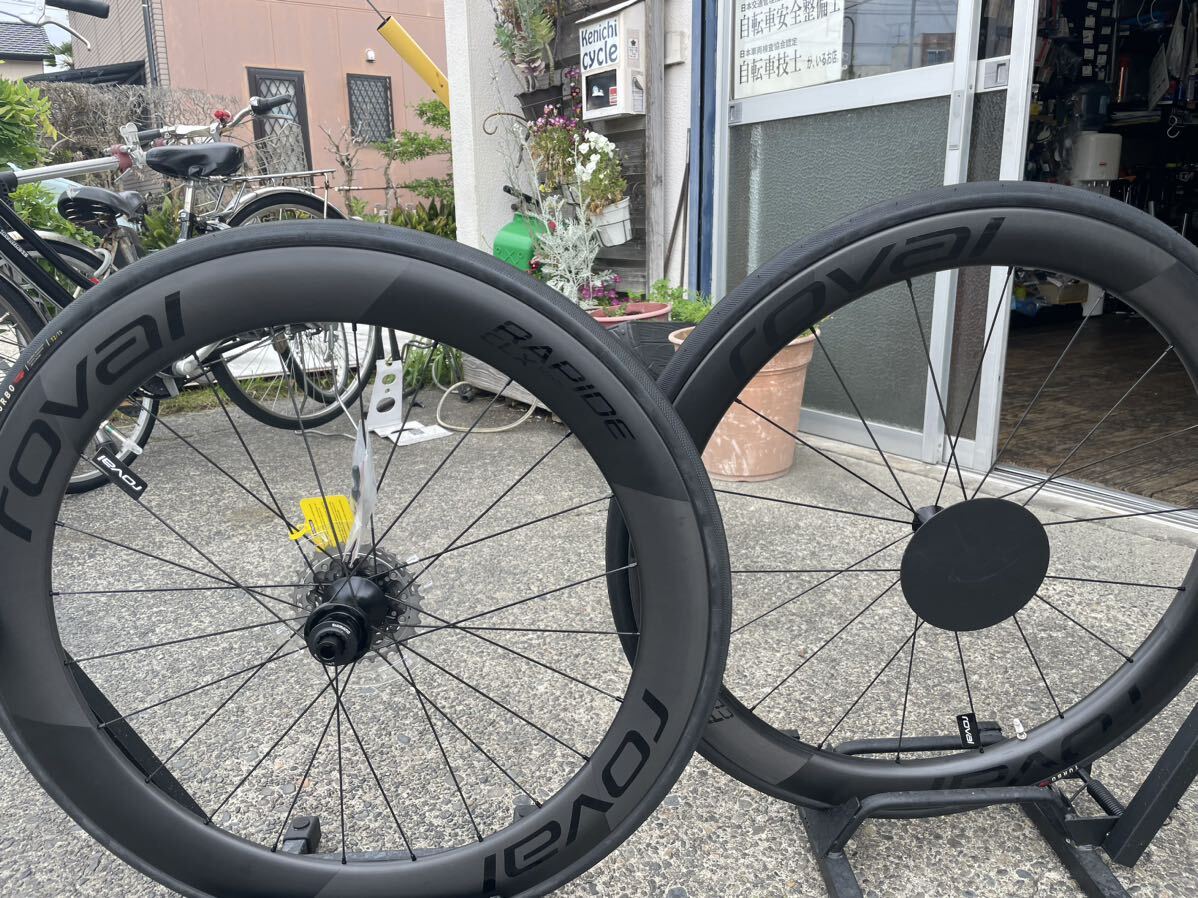 (新品)Roval Rapide CLX II, Tubeless ロバールホイール　スペシャライズド　前後セット　_画像5