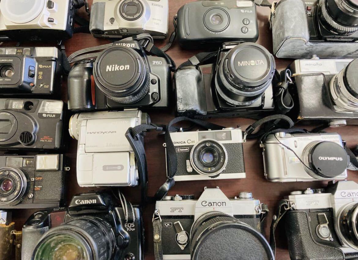 Canon OLYMPUS MINOLTA カメラ　フィルムカメラ　大量_画像1
