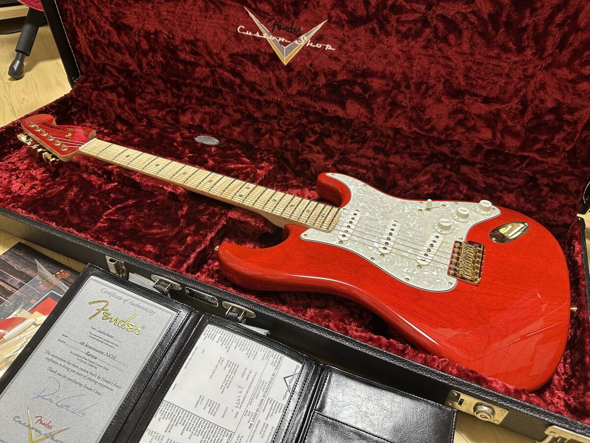 美品☆Fender Custom Shop MBS 1968 Stratocaster NOS by Dennis Galuszka氏製作 2020年 とても美しいストラトです！_画像1