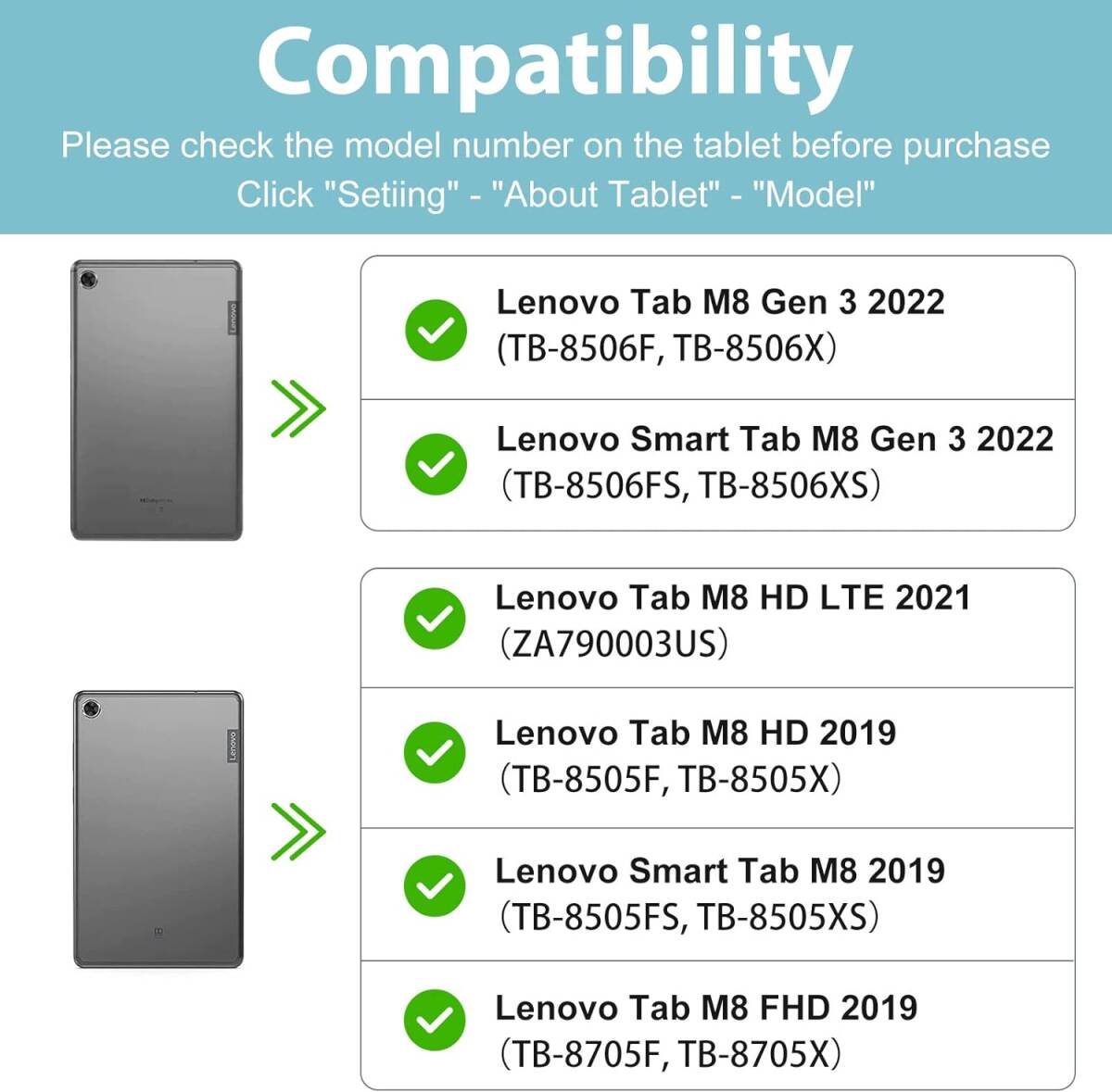 ブラック ProCase Lenovo Tab M8 / NEC LAVIE Tab T8ケース オートスリープ/ウェイク機能 ス_画像2