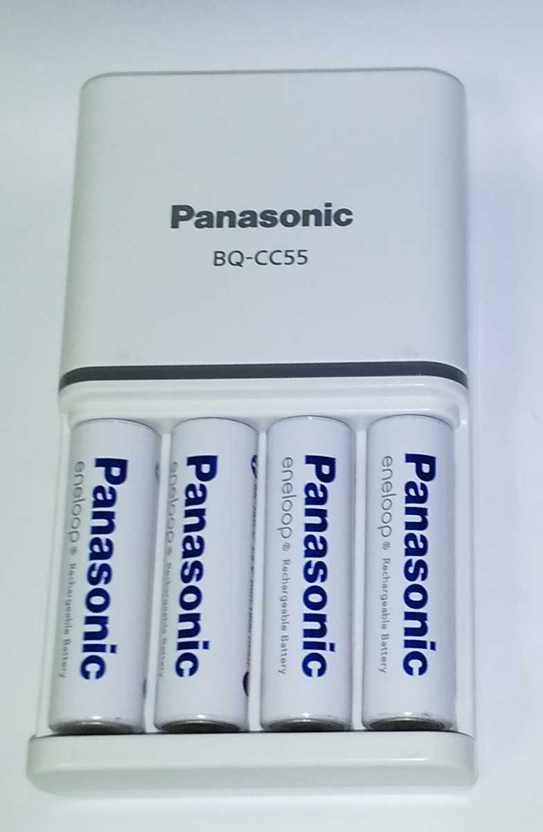  Panasonic 急速充電器 BQ-CC55 ニッケル水素電池専用 単3 単4の画像1