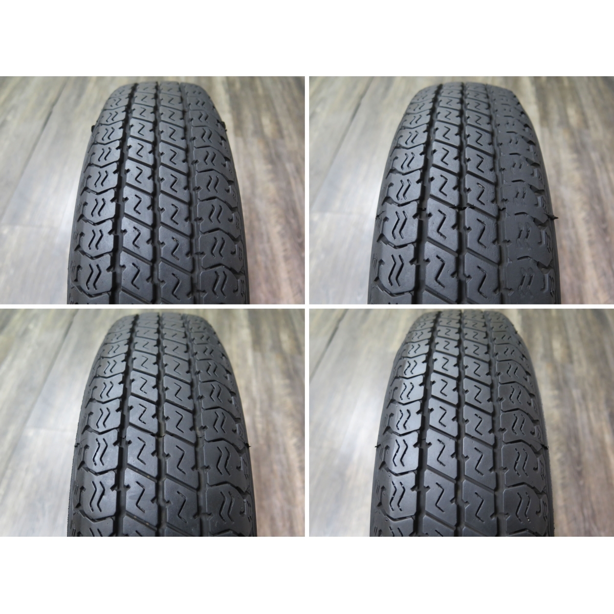 ヨコハマ SUPER VAN 356 145/80R12 LT 2021年 4本セット_画像3