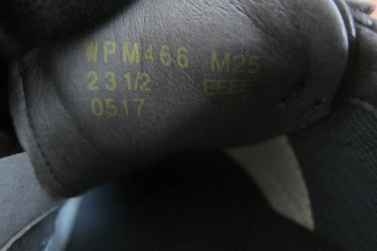 pedala by asics ペダラ アシックス 靴 ウォーキングシューズ サイドファスナー 日本製 赤紫系 ワインレッド系 23.5㎝EEEE O2405Bの画像5