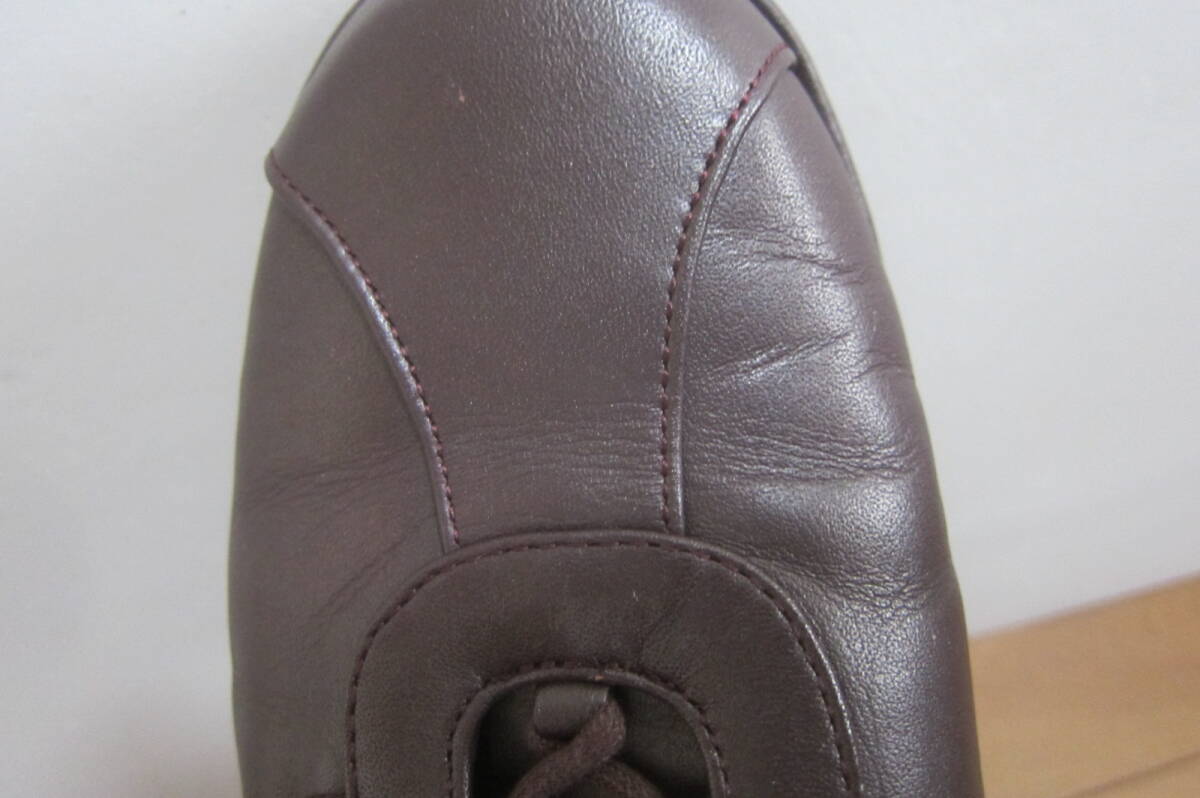 pedala by asics ペダラ アシックス 靴 ウォーキングシューズ サイドファスナー 日本製 赤紫系 ワインレッド系 23.5㎝EEEE O2405Bの画像7