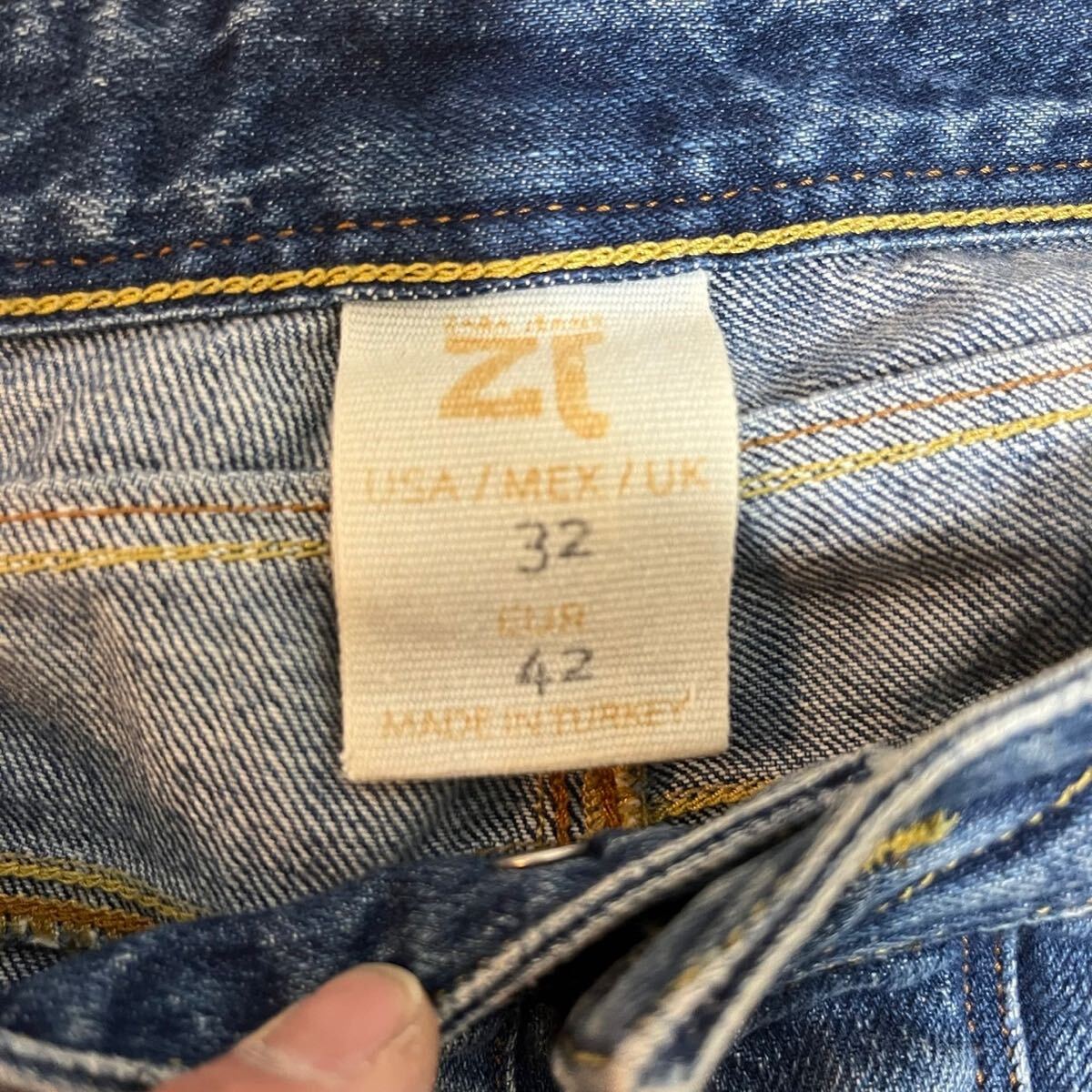 ZARA メンズ　デニムパンツ　ZJ_画像6