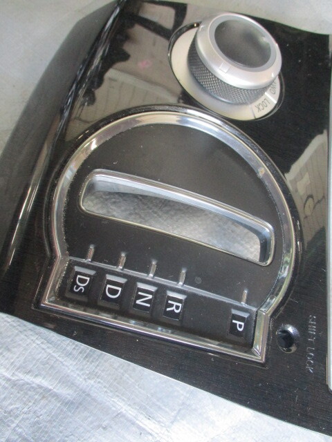 Σ6E H23 Delica D:5 CV5W Roadest Mitsubishi original navigation audio shift panel AC switch set 